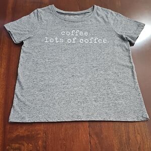 Grayson Threads Heather Gray Graphic Tee with White Print